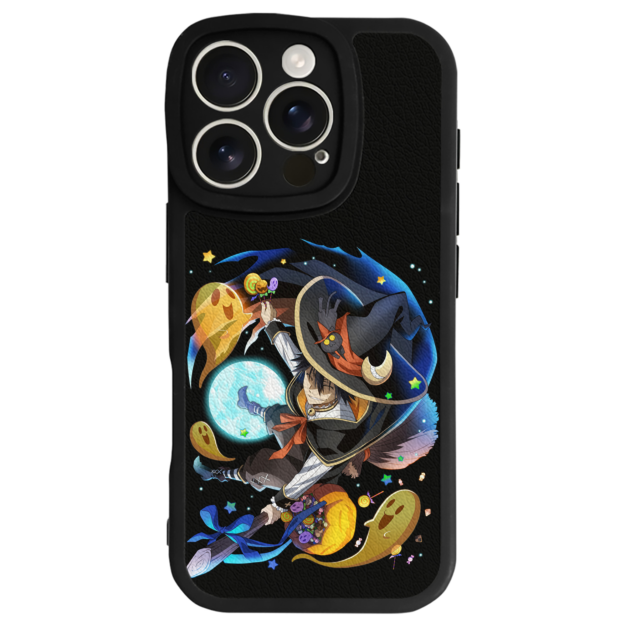 （画像用） 文豪ストレイドッグス Bungo Stray Dogs 【iPhone 16シリーズ対応】シリコンスマホケース（レザー調） 材質：シリコン